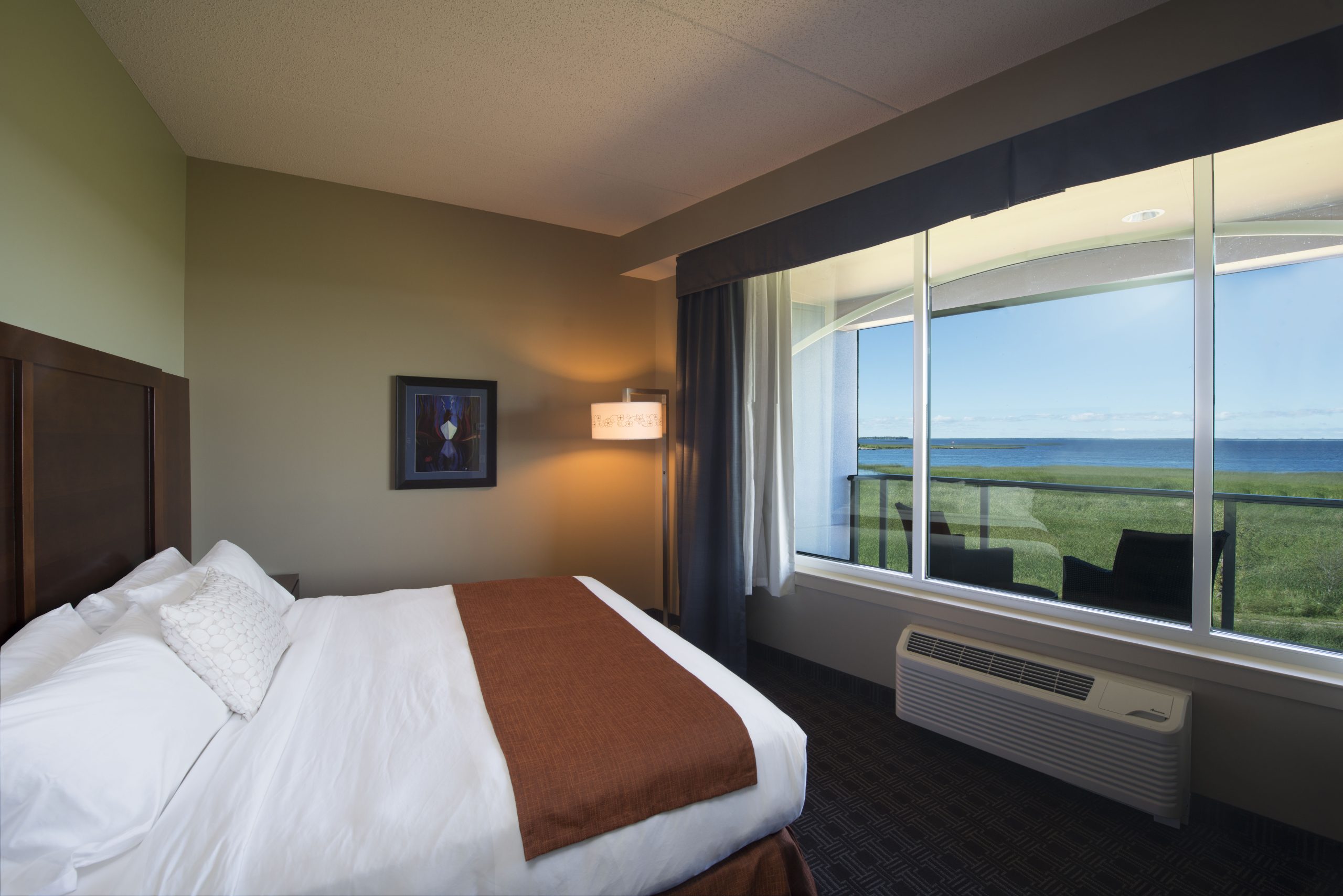 Rooms with views of the Lake of the Woods and Warroad River