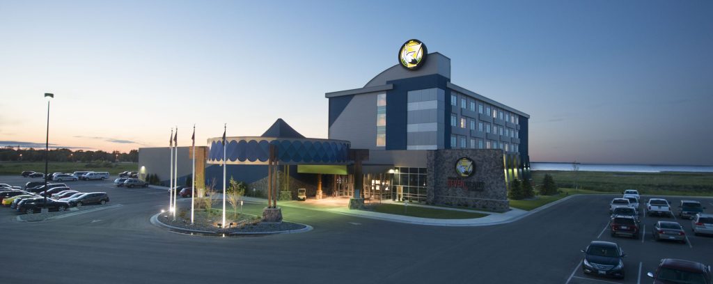 Seven Clans Warroad Casino in Minnesota by DSGW Architecture indigenous design