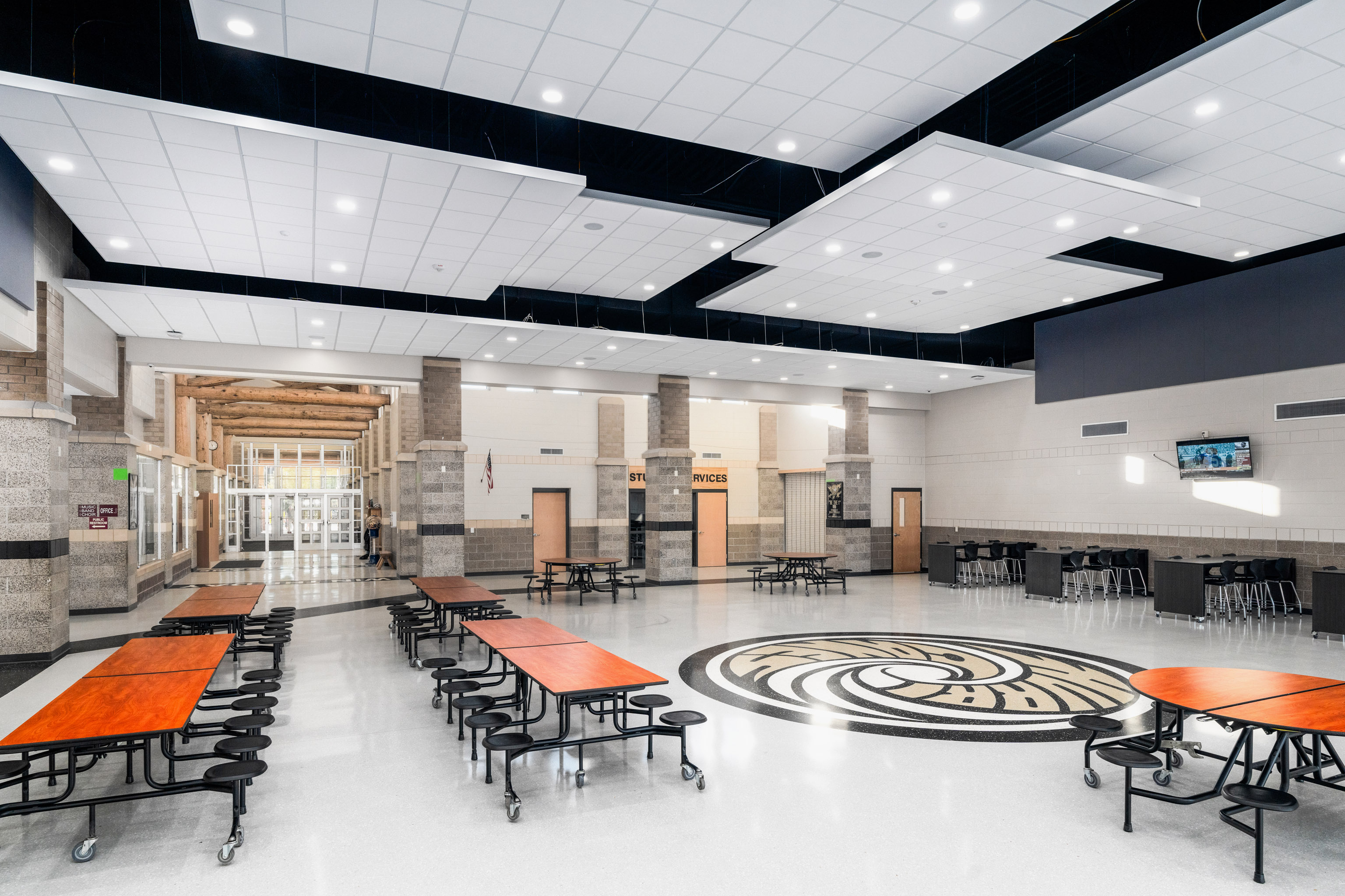Hayward Middle School cafeteria